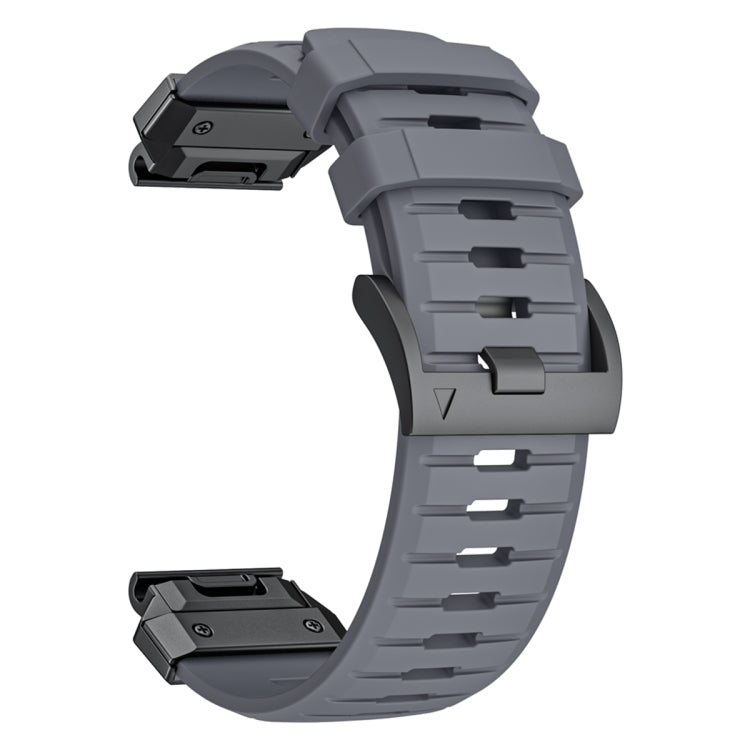 For Garmin Fenix 7X Fluororubber Quick Release Watch Band