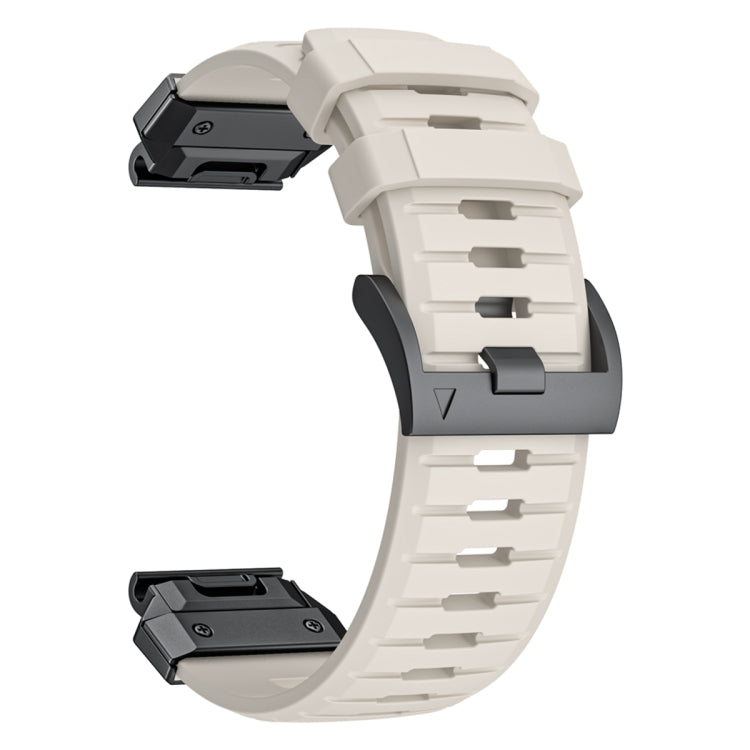 For Garmin Fenix 7X Fluororubber Quick Release Watch Band