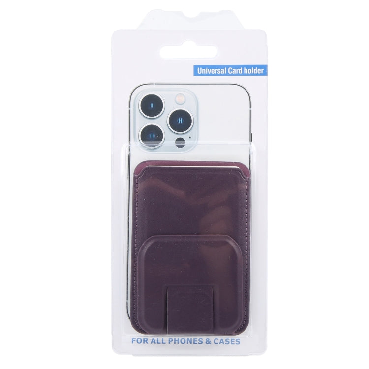 MagSafe Magnetic Wallet Card Square Fold Holder Case