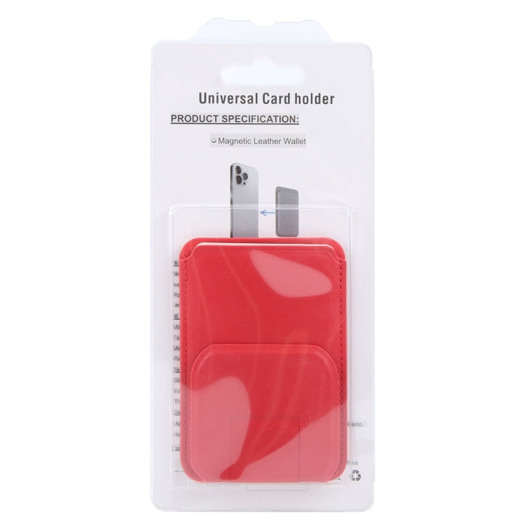 MagSafe Magnetic Wallet Card Square Fold Holder Case
