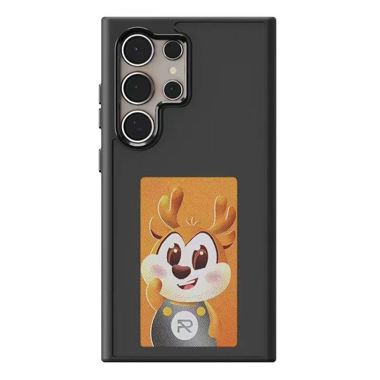 For Samsung Galaxy S24 Ultra 5G Four-Color E-ink Screen NFC DIY Phone Case