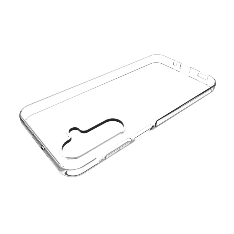 For Samsung Galaxy A16 5G Waterproof Texture TPU Phone Case - Transparent