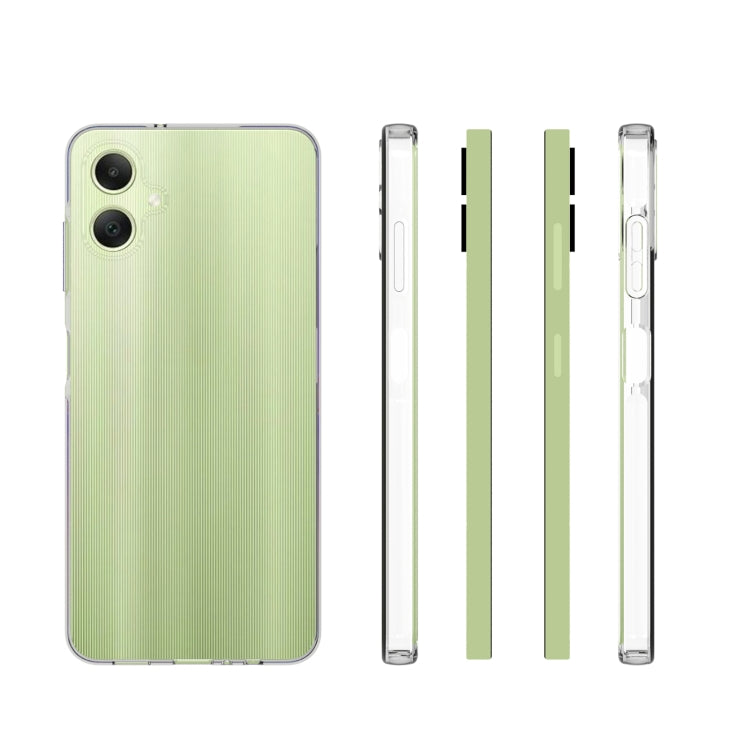 For Samsung Galaxy A06 4G Waterproof Texture TPU Phone Case - Transparent