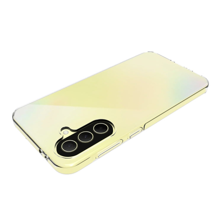 For Samsung Galaxy A36 5G Waterproof Texture TPU Phone Case - Transparent