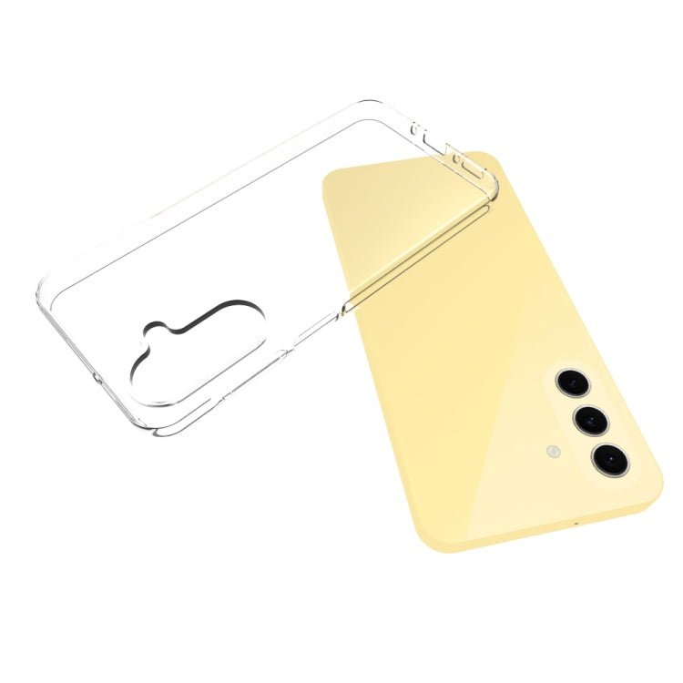 For Samsung Galaxy A26 5G Waterproof Texture TPU Phone Case - Transparent