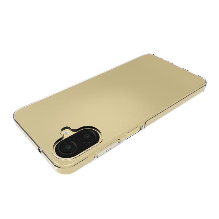 For Samsung Galaxy A07 4G Waterproof Texture TPU Phone Case - Transparent