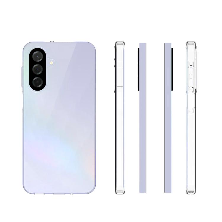 For Samsung Galaxy A17 5G Waterproof Texture TPU Phone Case - Transparent