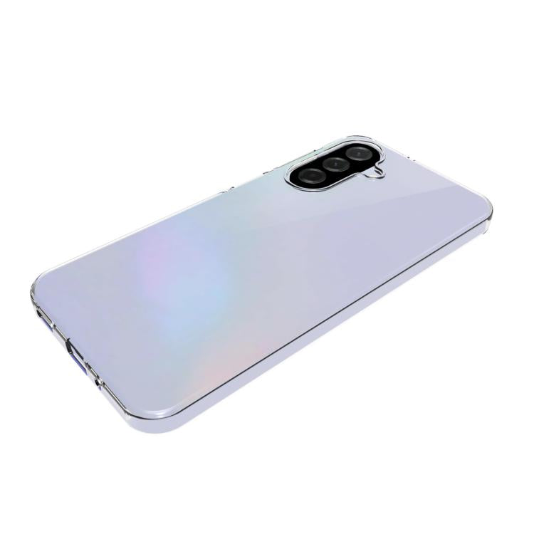 For Samsung Galaxy A17 5G Waterproof Texture TPU Phone Case - Transparent