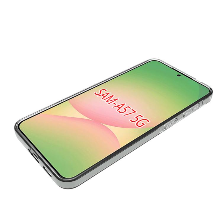 For Samsung Galaxy A57 5G Waterproof Texture TPU Phone Case - Transparent