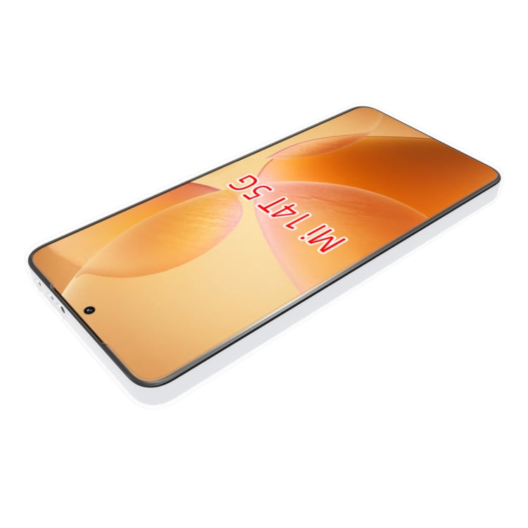 For Xiaomi 14T  Waterproof Texture TPU Phone Case - Transparent