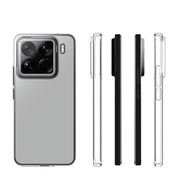For Xiaomi 15 Pro Waterproof Texture TPU Phone Case - Transparent