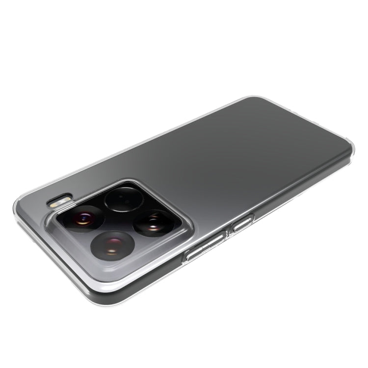 For Xiaomi 15 Pro Waterproof Texture TPU Phone Case - Transparent
