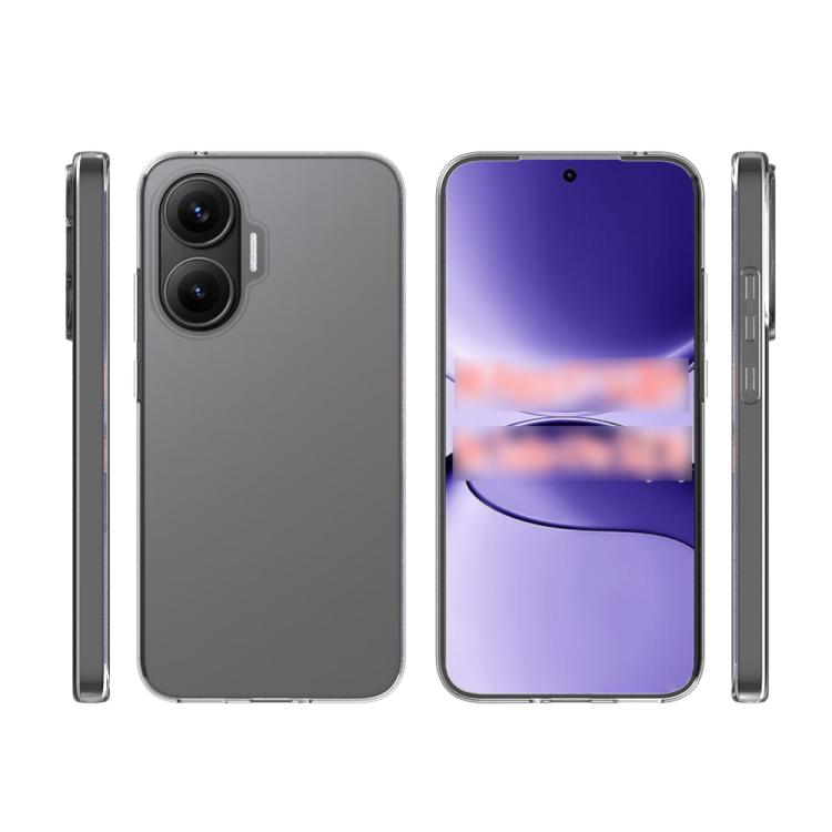 For Xiaomi Poco F7 5G Waterproof Texture TPU Phone Case - Transparent