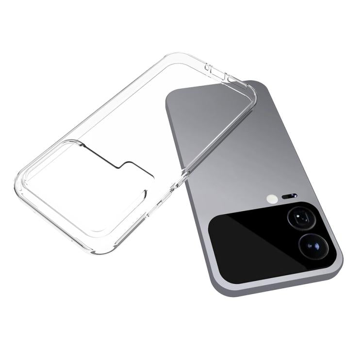 For Xiaomi 17 Pro Max Waterproof Texture TPU Phone Case - Transparent