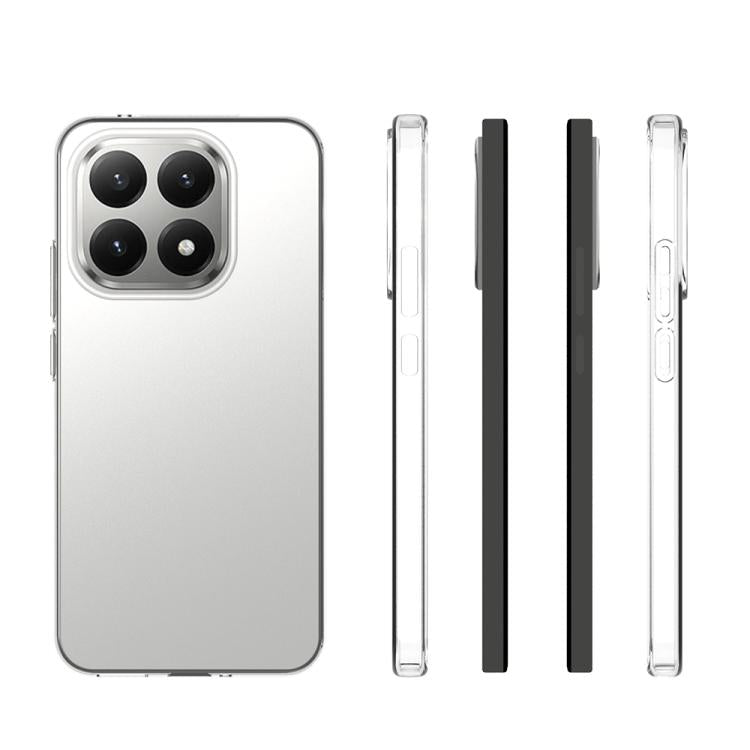For Xiaomi 15T Waterproof Texture TPU Phone Case - Transparent