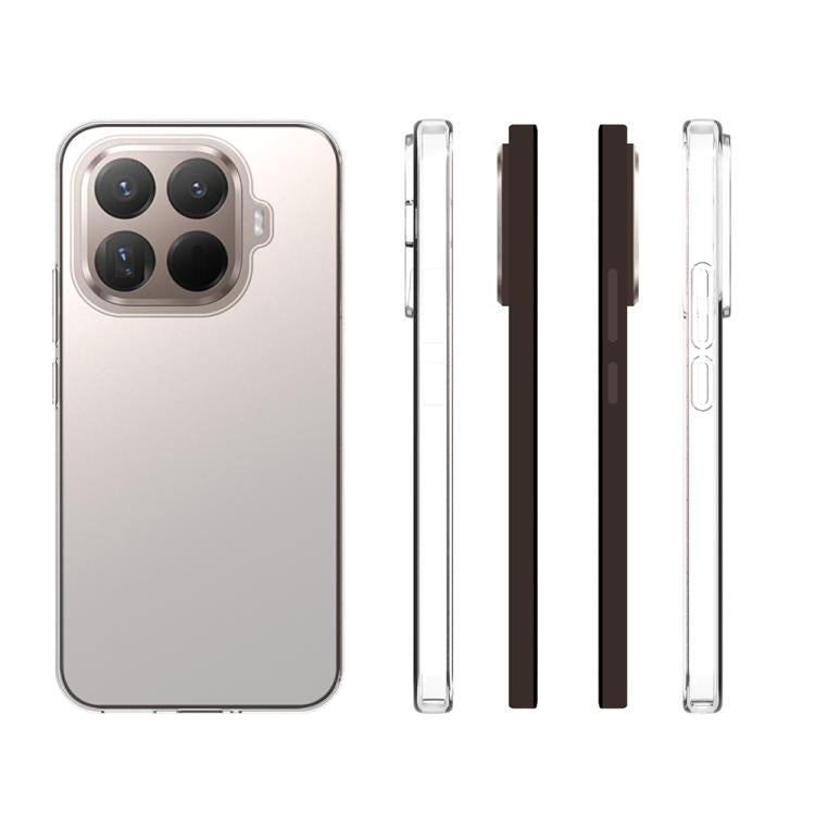 For Xiaomi 15T Pro Waterproof Texture TPU Phone Case - Transparent