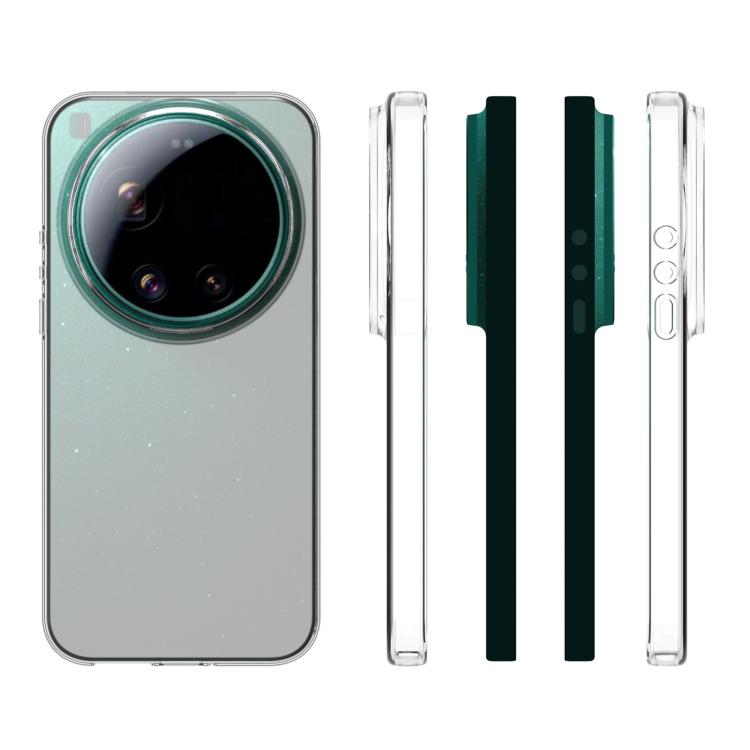 For Xiaomi 17 Ultra Waterproof Texture TPU Phone Case - Transparent
