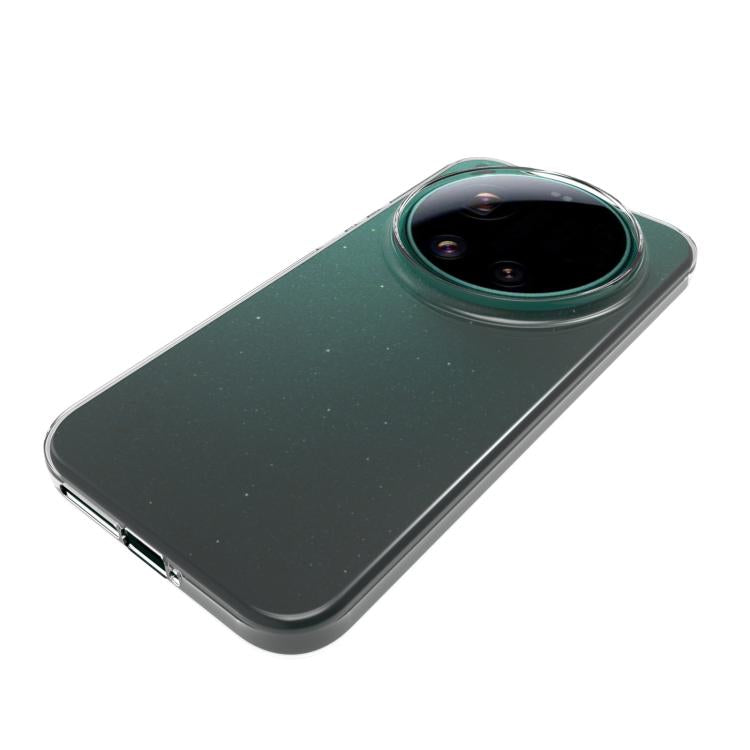 For Xiaomi 17 Ultra Waterproof Texture TPU Phone Case - Transparent