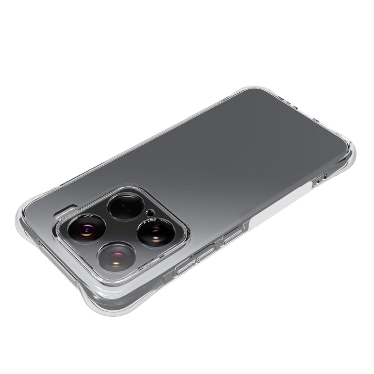 For Xiaomi 15 Shockproof Non-slip Thickening TPU Phone Case - Transparent