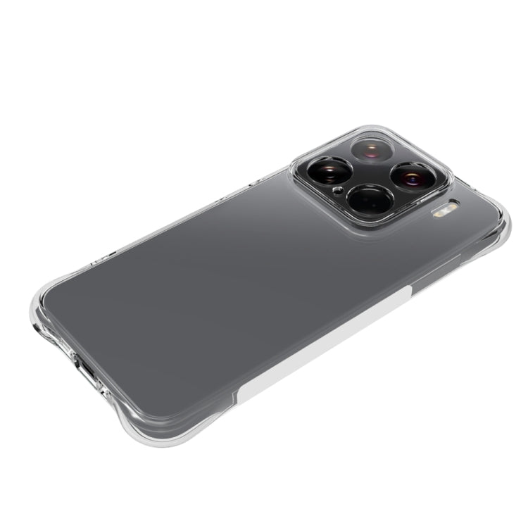 For Xiaomi 15 Shockproof Non-slip Thickening TPU Phone Case - Transparent