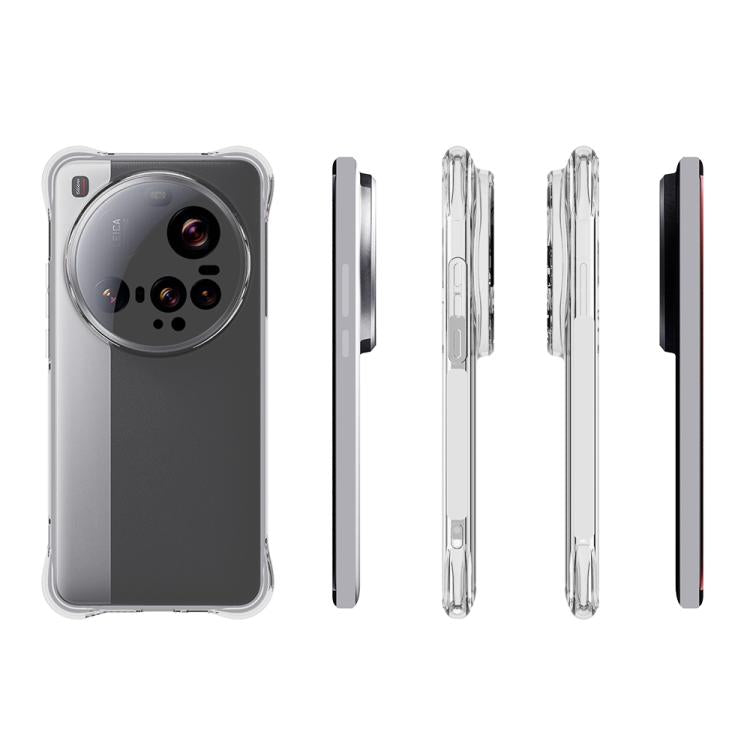 For Xiaomi 15 Ultra Shockproof Non-slip Thickening TPU Phone Case - Transparent