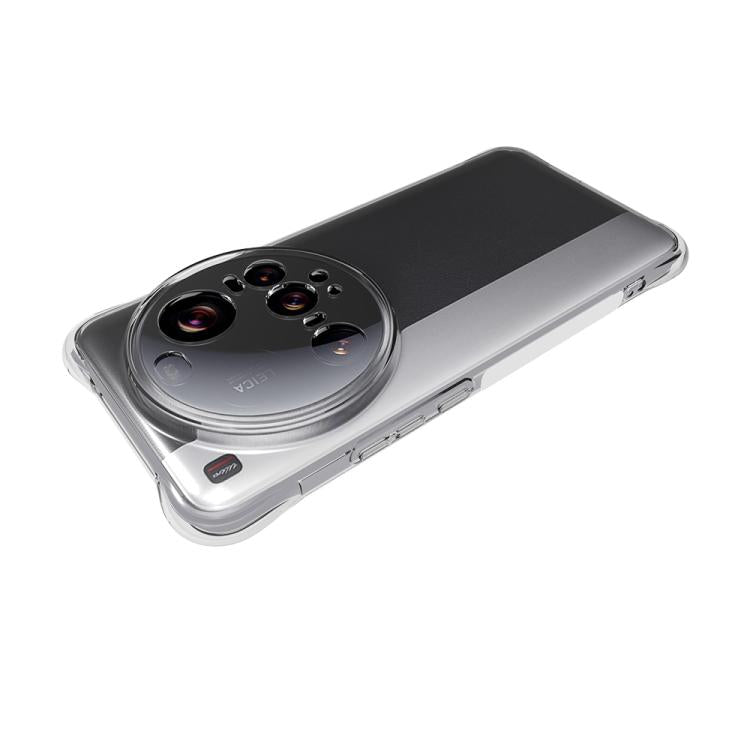 For Xiaomi 15 Ultra Shockproof Non-slip Thickening TPU Phone Case - Transparent