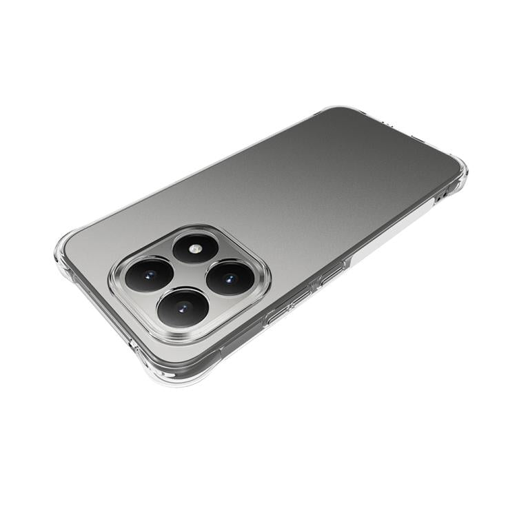 For Xiaomi 15T Shockproof Non-slip Thickening TPU Phone Case - Transparent