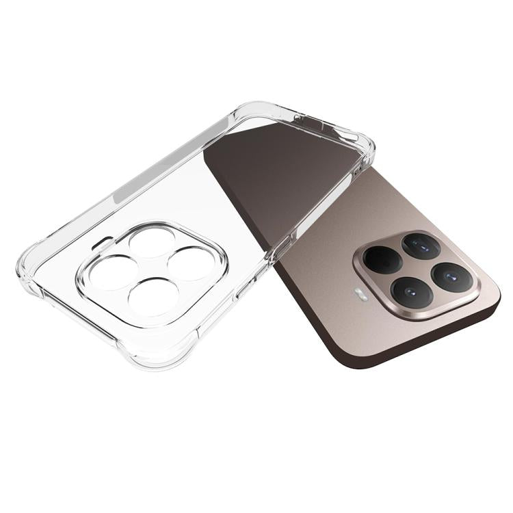 For Xiaomi 15T Pro Shockproof Non-slip Thickening TPU Phone Case - Transparent