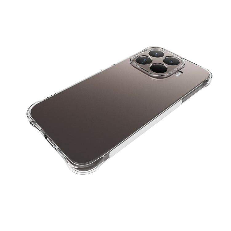For Xiaomi 15T Pro Shockproof Non-slip Thickening TPU Phone Case - Transparent