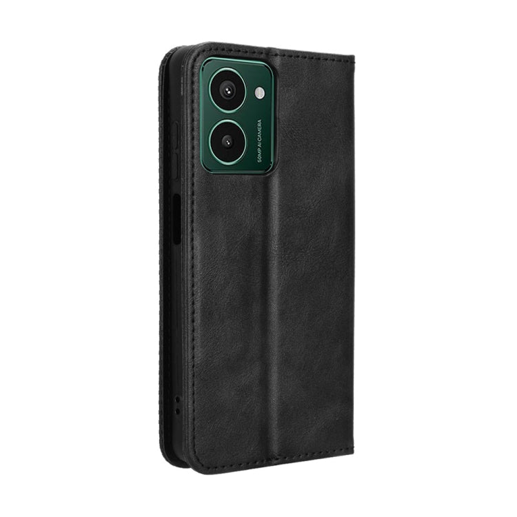 For HMD Pulse Pro / Pulse / Pulse+ Magnetic Buckle Retro Texture Leather Phone Case