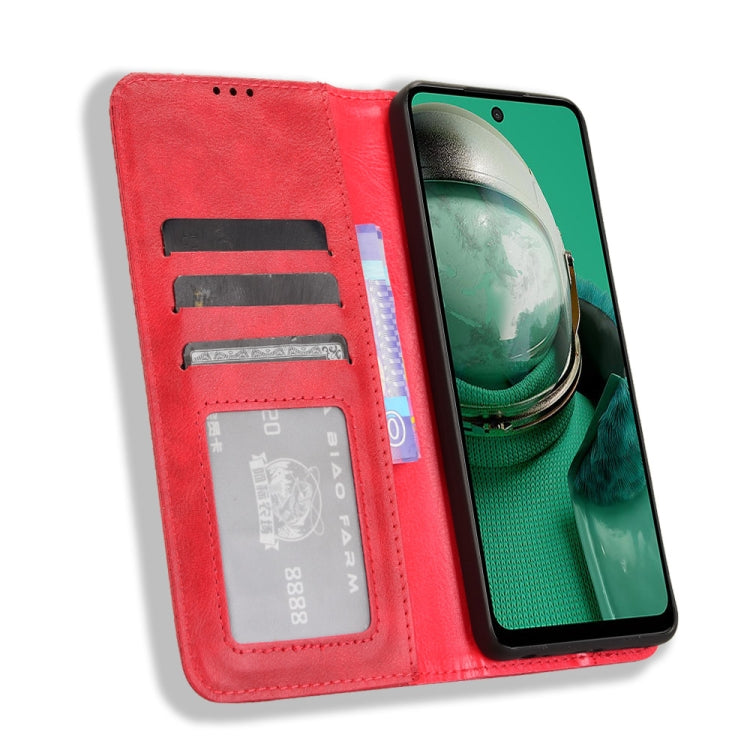 For HMD Pulse Pro / Pulse / Pulse+ Magnetic Buckle Retro Texture Leather Phone Case