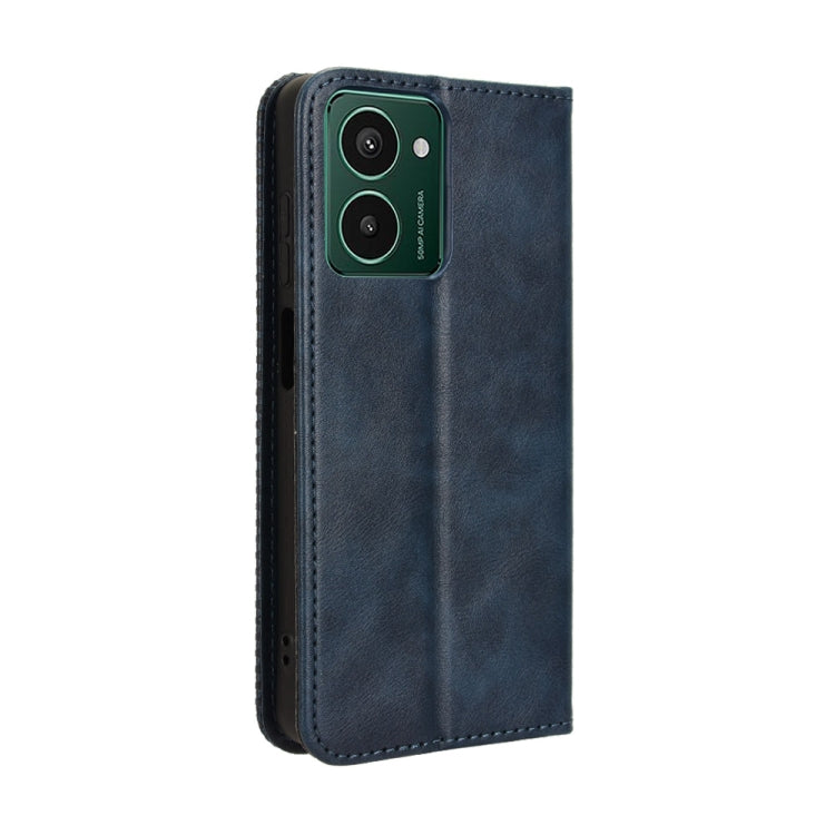 For HMD Pulse Pro / Pulse / Pulse+ Magnetic Buckle Retro Texture Leather Phone Case