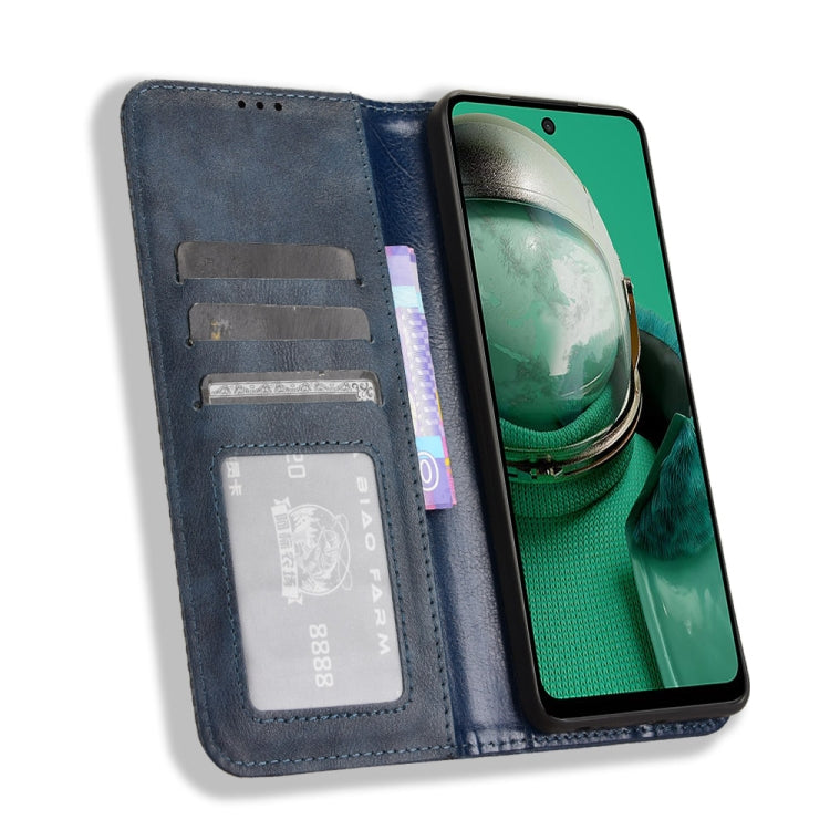 For HMD Pulse Pro / Pulse / Pulse+ Magnetic Buckle Retro Texture Leather Phone Case