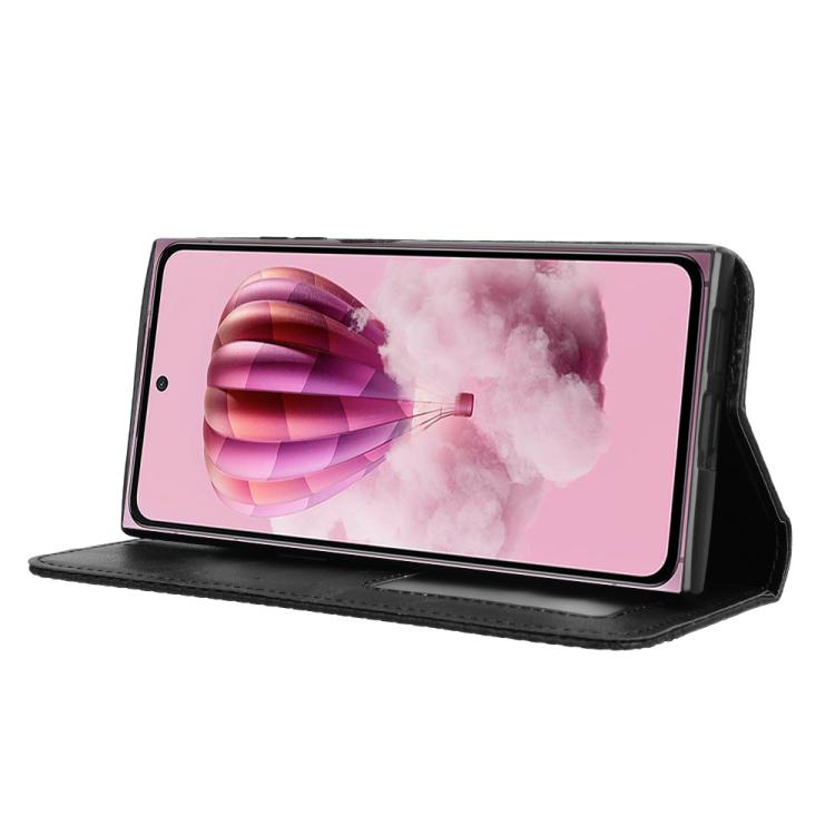 For HMD Skyline Magnetic Buckle Retro Texture Leather Phone Case