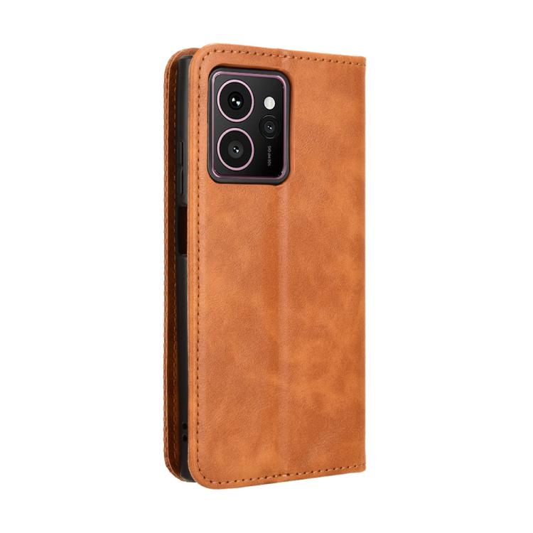 For HMD Skyline Magnetic Buckle Retro Texture Leather Phone Case