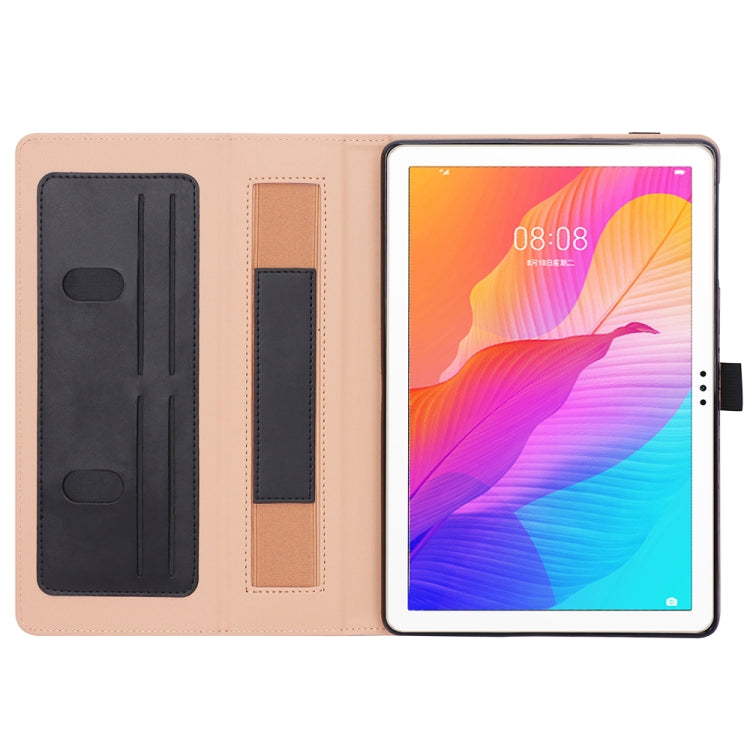 For Huawei Enjoy Tablet 2 10.1 inch Business Retro Texture Horizontal Flip Leather Case with Holder & Card Slots & Hand Strap
