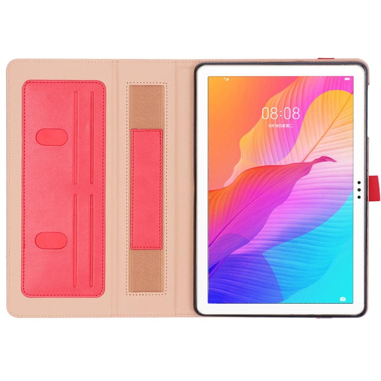 For Huawei Enjoy Tablet 2 10.1 inch Business Retro Texture Horizontal Flip Leather Case with Holder & Card Slots & Hand Strap