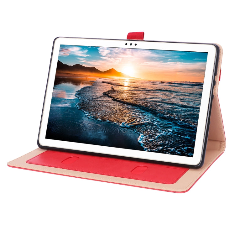 For Huawei Enjoy Tablet 2 10.1 inch Business Retro Texture Horizontal Flip Leather Case with Holder & Card Slots & Hand Strap