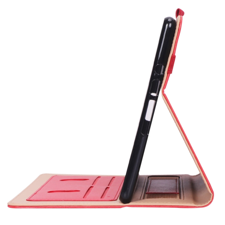 For Huawei Enjoy Tablet 2 10.1 inch Business Retro Texture Horizontal Flip Leather Case with Holder & Card Slots & Hand Strap