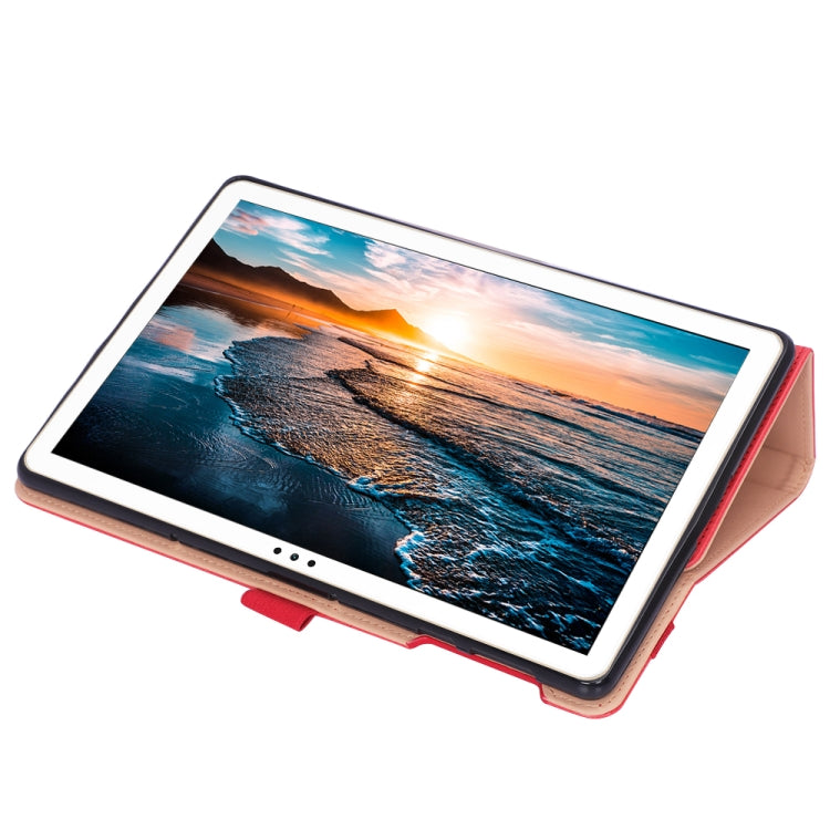 For Huawei Enjoy Tablet 2 10.1 inch Business Retro Texture Horizontal Flip Leather Case with Holder & Card Slots & Hand Strap