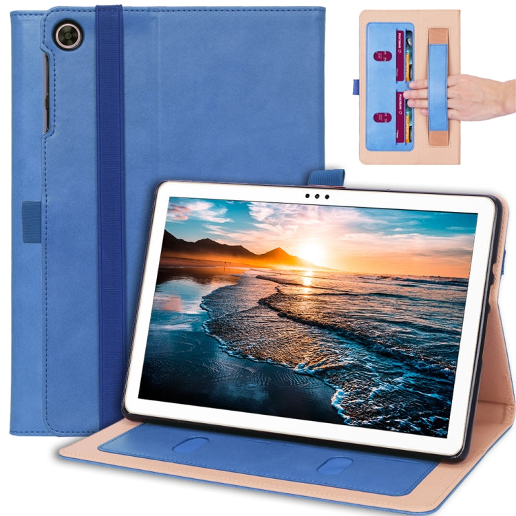 For Huawei Enjoy Tablet 2 10.1 inch Business Retro Texture Horizontal Flip Leather Case with Holder & Card Slots & Hand Strap