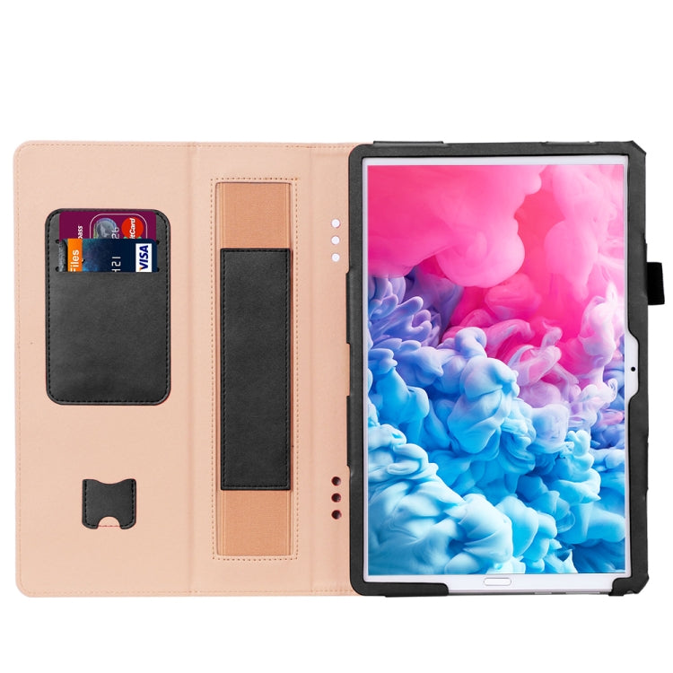 For Huawei MatePad 10.8 (2020) Business Retro Texture Horizontal Flip Leather Case with Holder & Card Slots & Hand Strap