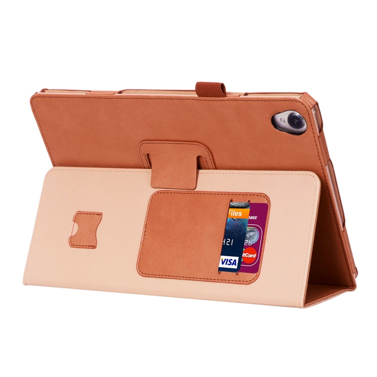 For Huawei MatePad 10.8 (2020) Business Retro Texture Horizontal Flip Leather Case with Holder & Card Slots & Hand Strap