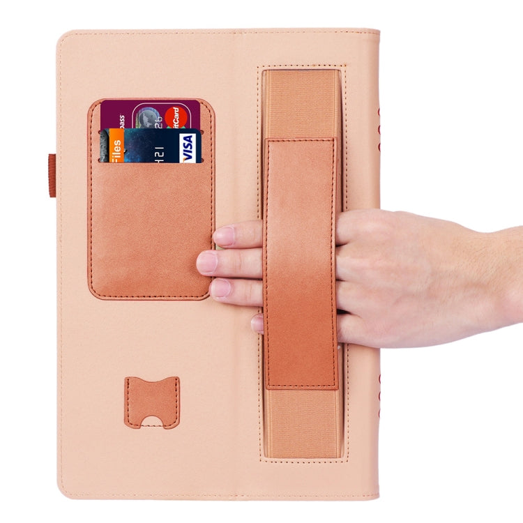 For Huawei MatePad 10.8 (2020) Business Retro Texture Horizontal Flip Leather Case with Holder & Card Slots & Hand Strap