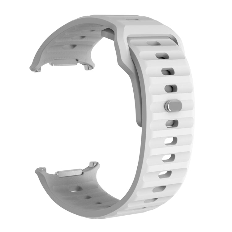 For Samsung Galaxy Watch Ultra 47mm / Ultra 2025 Wavy Texture Silicone Watch Band