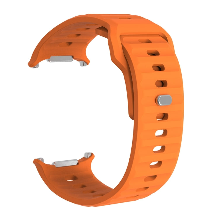 For Samsung Galaxy Watch Ultra 47mm / Ultra 2025 Wavy Texture Silicone Watch Band