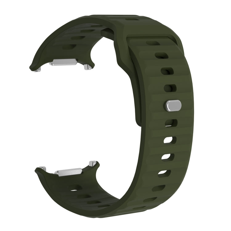 For Samsung Galaxy Watch Ultra 47mm / Ultra 2025 Wavy Texture Silicone Watch Band