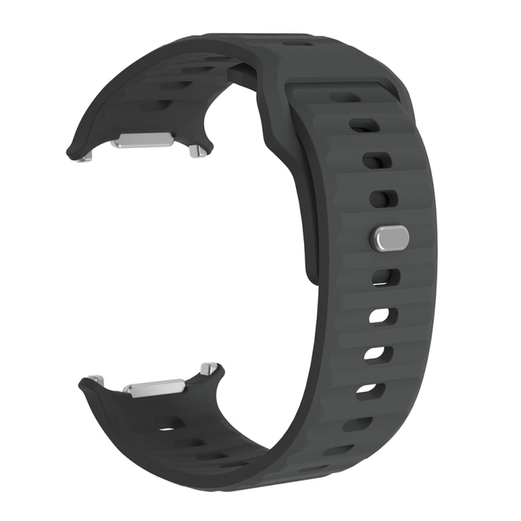 For Samsung Galaxy Watch Ultra 47mm / Ultra 2025 Wavy Texture Silicone Watch Band