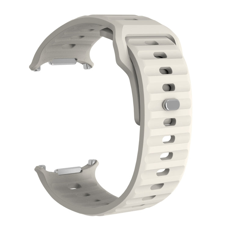 For Samsung Galaxy Watch Ultra 47mm / Ultra 2025 Wavy Texture Silicone Watch Band