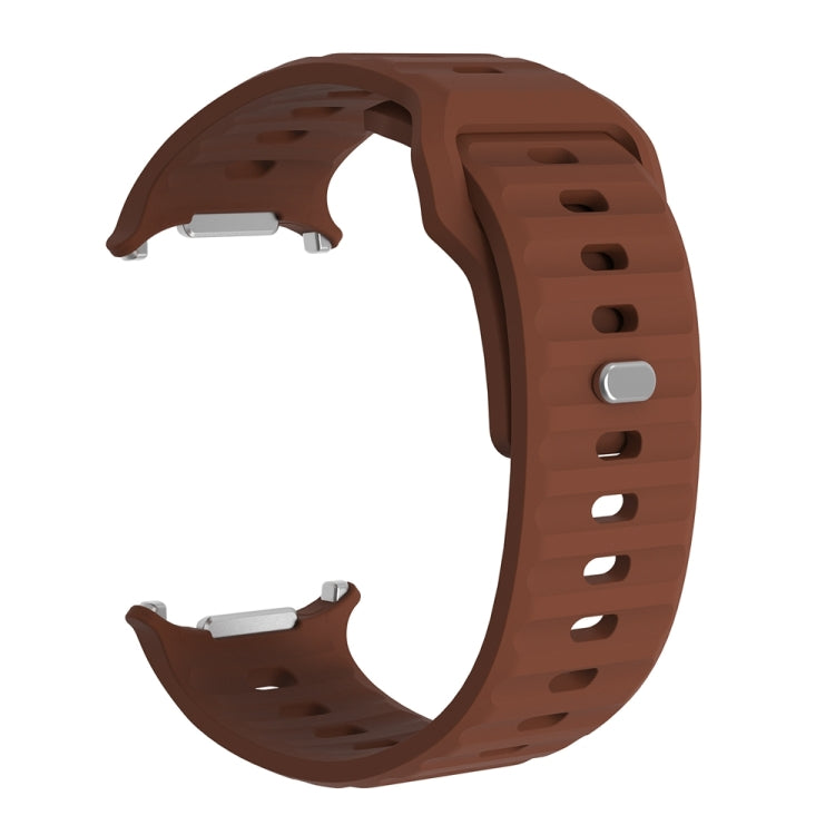 For Samsung Galaxy Watch Ultra 47mm / Ultra 2025 Wavy Texture Silicone Watch Band